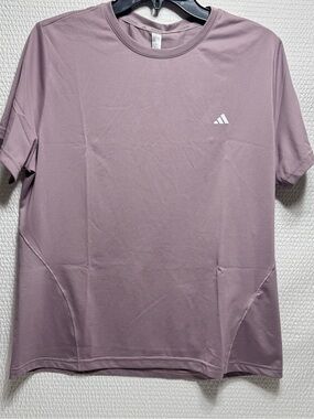 Adidas women Athletic Crew Tee - Dusty Mauve